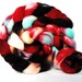 HORROR STORY Hand-Dyed Superwash Merino Combed Top/Roving-4 ounces