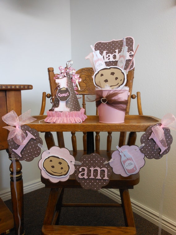 SAVE 15%-1st Birthday Party Package-Milk and Cookies Il_570xn