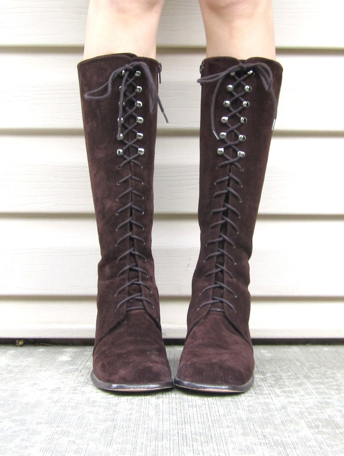 long suede boots