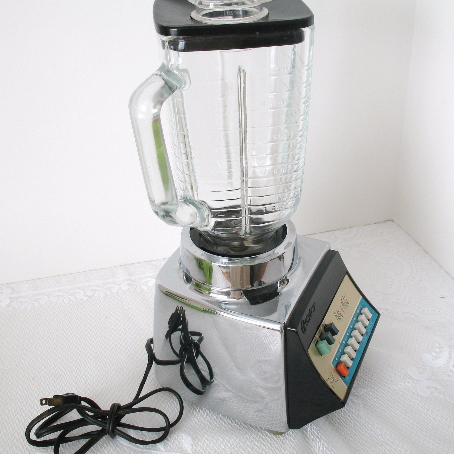 Vintage Osterizer Pulse Matic Blender Retro Vintage Blender