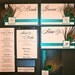 Sample Package: Wedding Invite, Table Numbers, and Bride Groom Signs