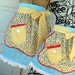 Mommy and Me Matching Half Apron Set in Gingham and Vintage Floral