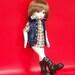 Cool Denim Deep Vest for YO-SD Boy & Girl