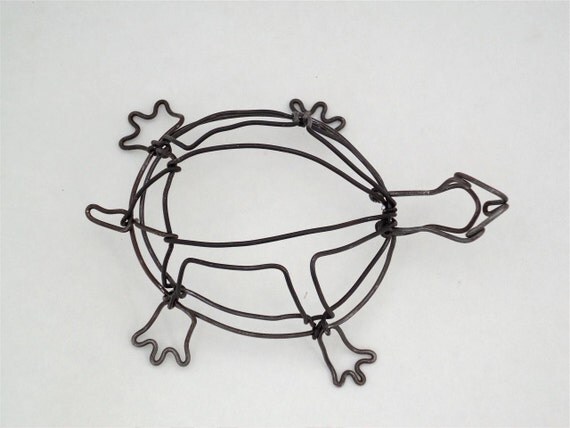 Turtle Wire Sculpture