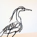 Heron Wire Sculpture