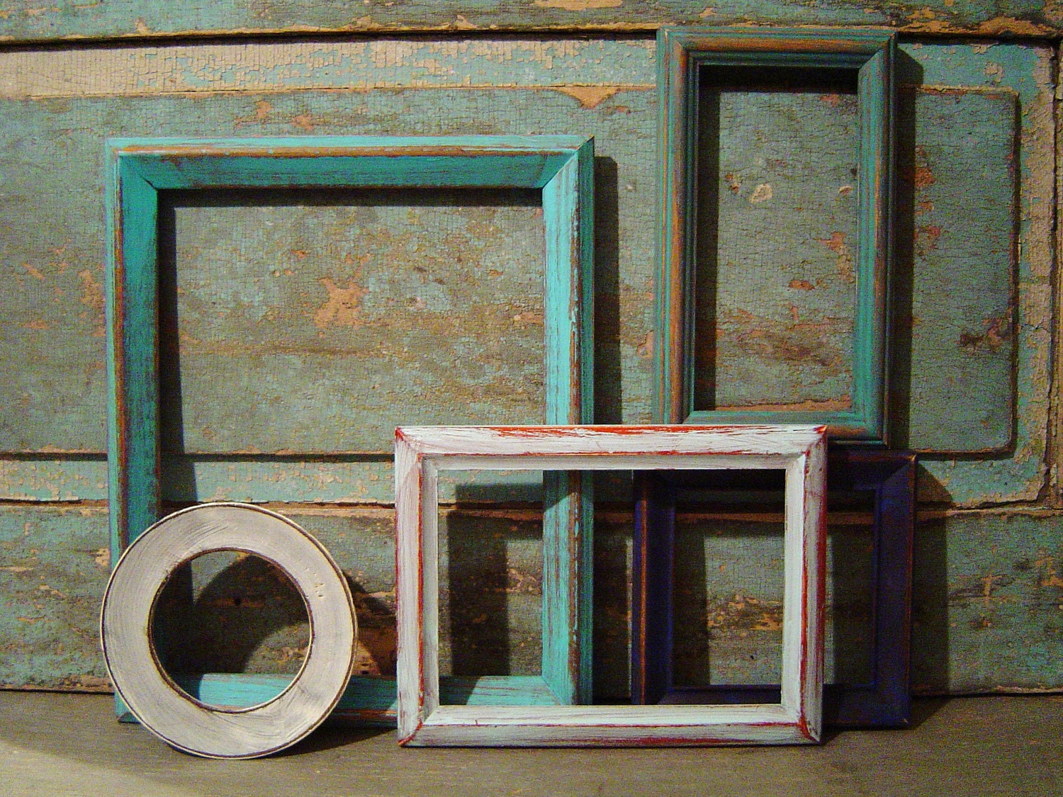 Seaside Shore Wooden Picture Frame Gallery Collection