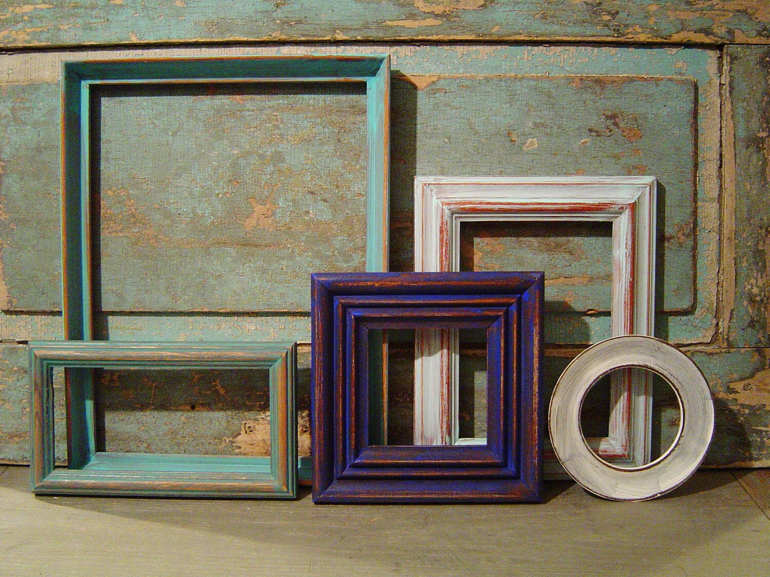 Seaside Shore Wooden Picture Frame Gallery Collection