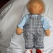 Doll Outfit FINLEY (Overalls and Shirt) for 15-16" and 18" dolls - Sewing Pattern, Photo Tutorial, PDF