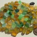 Small Stones Chips - Beautiful English Sea Glass - FREE SHIPPING (1750)