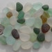 40 Jewellery Pieces - Beautiful English Sea Glass - Free Shipping (1780)