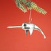 It's a Narwhal Ornament, in Silver