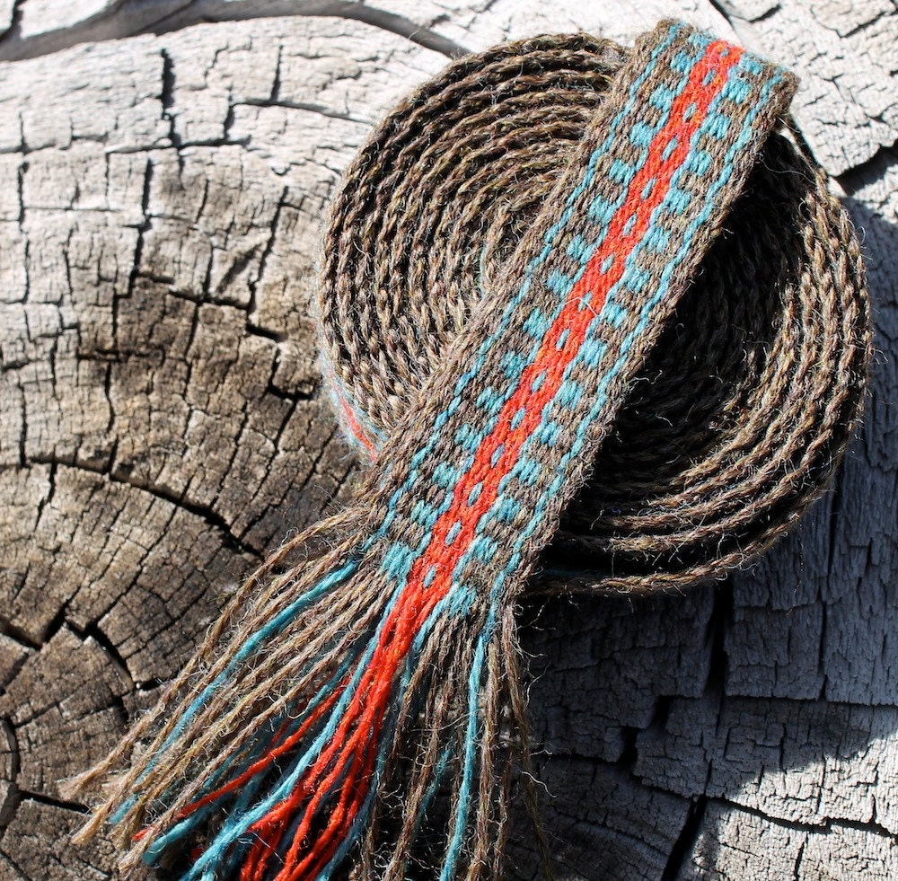 Inkle Weaving Wool Band