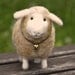 Handmade felted needlefelted wool lamb sheep
