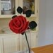 Crochet Long Stemmed Rose Pattern
