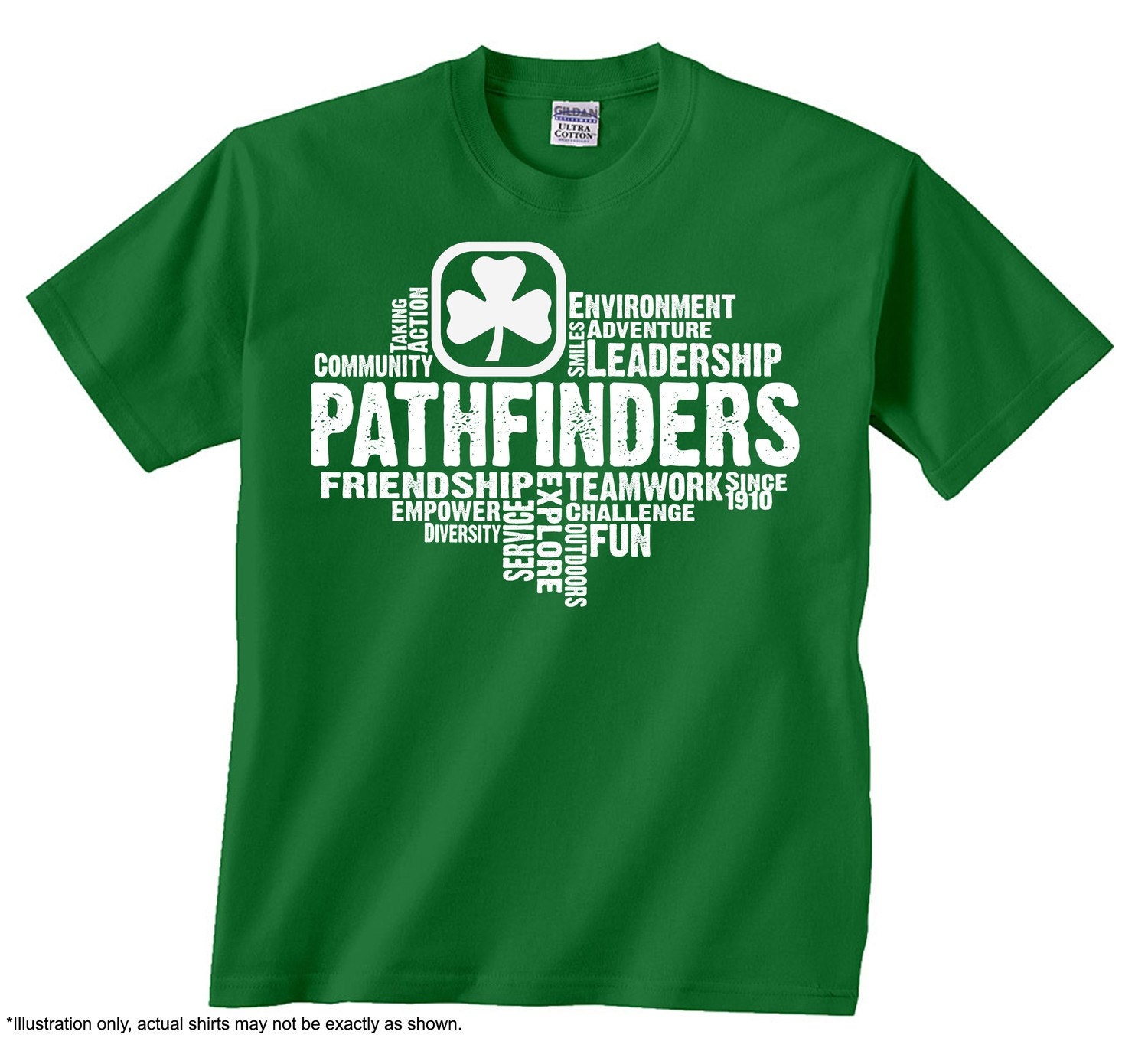 Pathfinder T Shirt Girl Guides Of Canada All Profits To