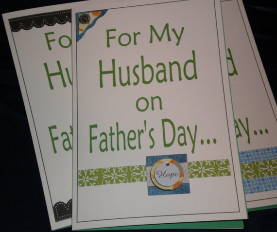 items similar to fathers day card only a wife could give on etsy