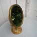 vintage mirror vanity ornate gold sun flowers onate 2 side