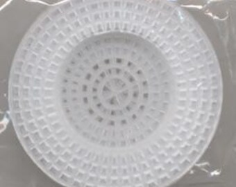 40 PCS 3 inch Plastic Canvas Circle Playing Card Holders