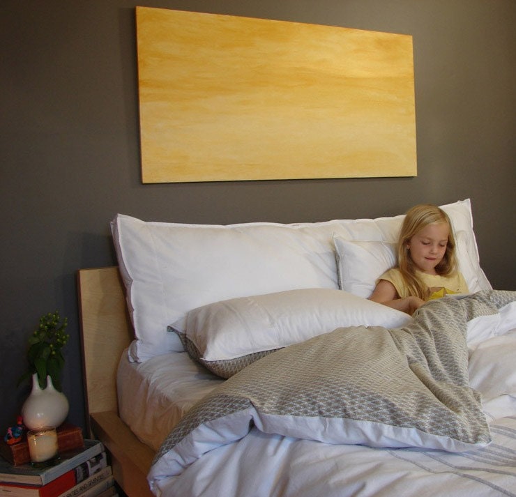 Box Headboard Pillow Queen