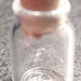 Glass Jar w/Cork 5/8 High Hand Made Miniature