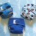 3 Pack Fitted Cloth Diapers - Boy Prints - NEWBORN Size