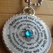 New every morning...great is your faithfulness... pendant with ball chain