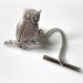 Silver Plated Owl Tie Tack With Bar - Mens Accessory, Rustic Vintage, Steampunk Fashion, Gift For Him, Gift For Dad, Groom, Groomsmen