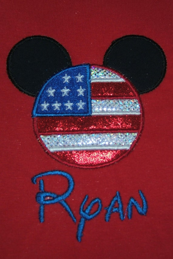 mickey mouse patriotic shirt