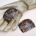 Designer hair combs signed France Luxe Tokyo hair accessories