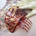 Vintage hair comb faux tortoiseshell Spanish mantilla style hair accessory