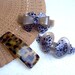 Vintage hair accessories 3 animal skin theme hair accessories (G)