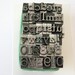 Stymie 18 pt Metal Letterpress Type 43 pc Lowercase Symbols