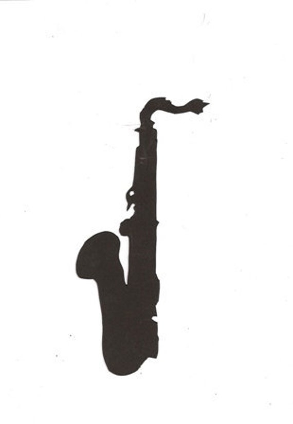 Items similar to Saxophone silhouette on Etsy