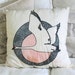 White Flyer Farmhouse Pillow, Father's Day gift, Gift for Dad