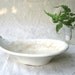 Vintage Ironstone Relish Dish English White Meakin from Tessiemay
