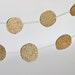 Gold Glitter Garland