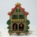 Vintage Weather Forecaster, Plastic House with Witch, Children and Halloween Scene