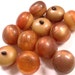 Reserve for Elissa Reeves VINTAGE Buttons CELLULOID Acorns Amber Iridescent Balls Bubble Glow Celluloid Buttons Elegant BuTTON Destash (F49)