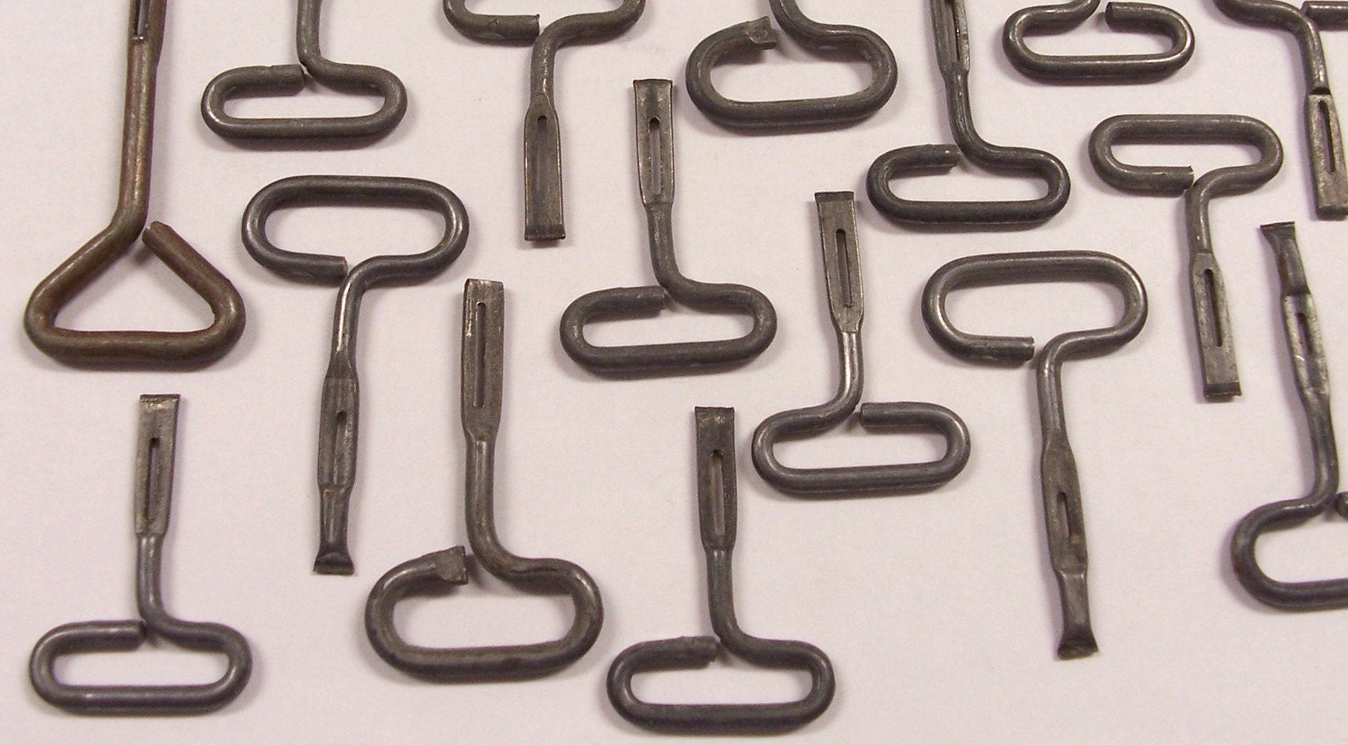 Twenty five 25 Sardine Ham Can KEYS Mixed Media Jewelry