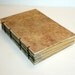 Handmade Coptic Bound Journal with Vintage Inspired Papers