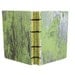 Green Handmade Journal with Rustic Barn Wood Flair