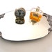 Art Nouveau Mirror Vintage Vanity Tray from AllieEtCie