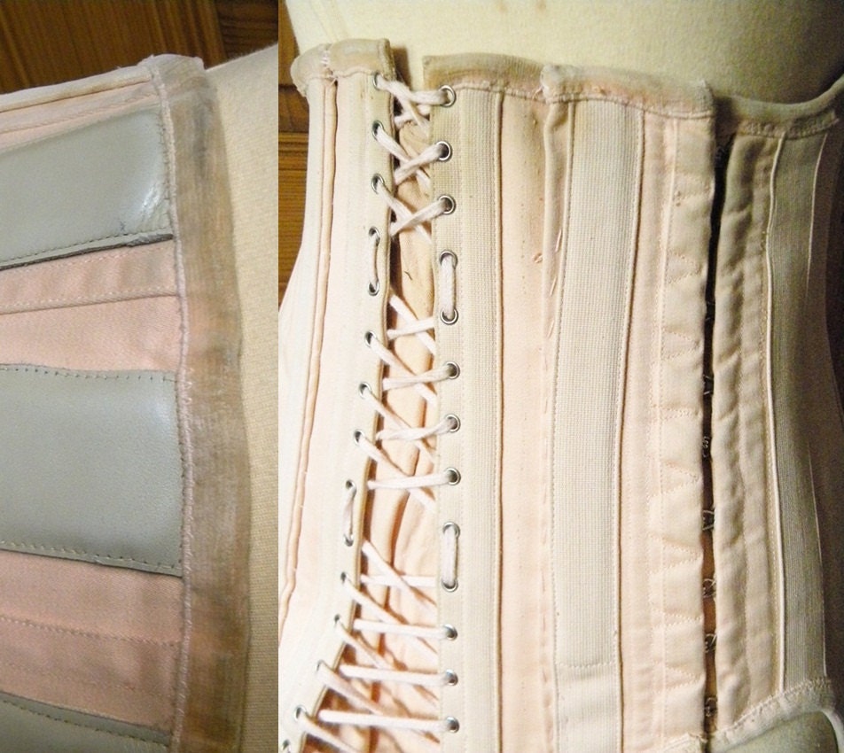 vintage french surgical corset