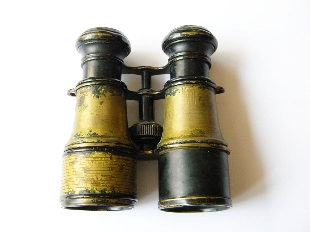 french antique binoculars