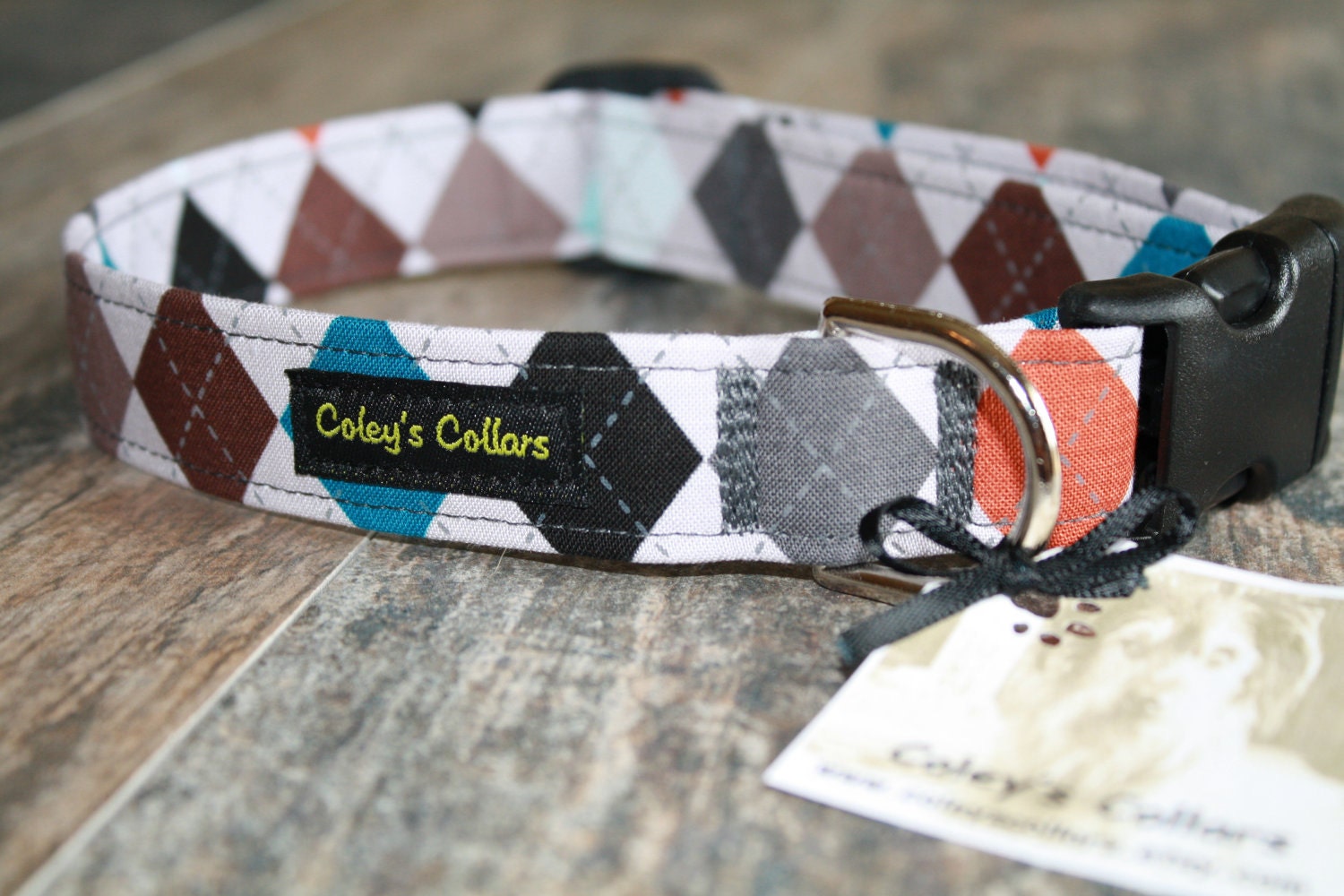 Argyle Dog Collar Preppy Dog Collars Boy Dog Collar Male