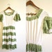 50s Spanish Dancing Ruffle Dress