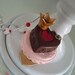 Queen of Hearts Tart Cake Necklace