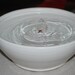 Handmade, Food-safe, Ceramic Cat Fountain, "Cream II" - 9 Inch Diameter