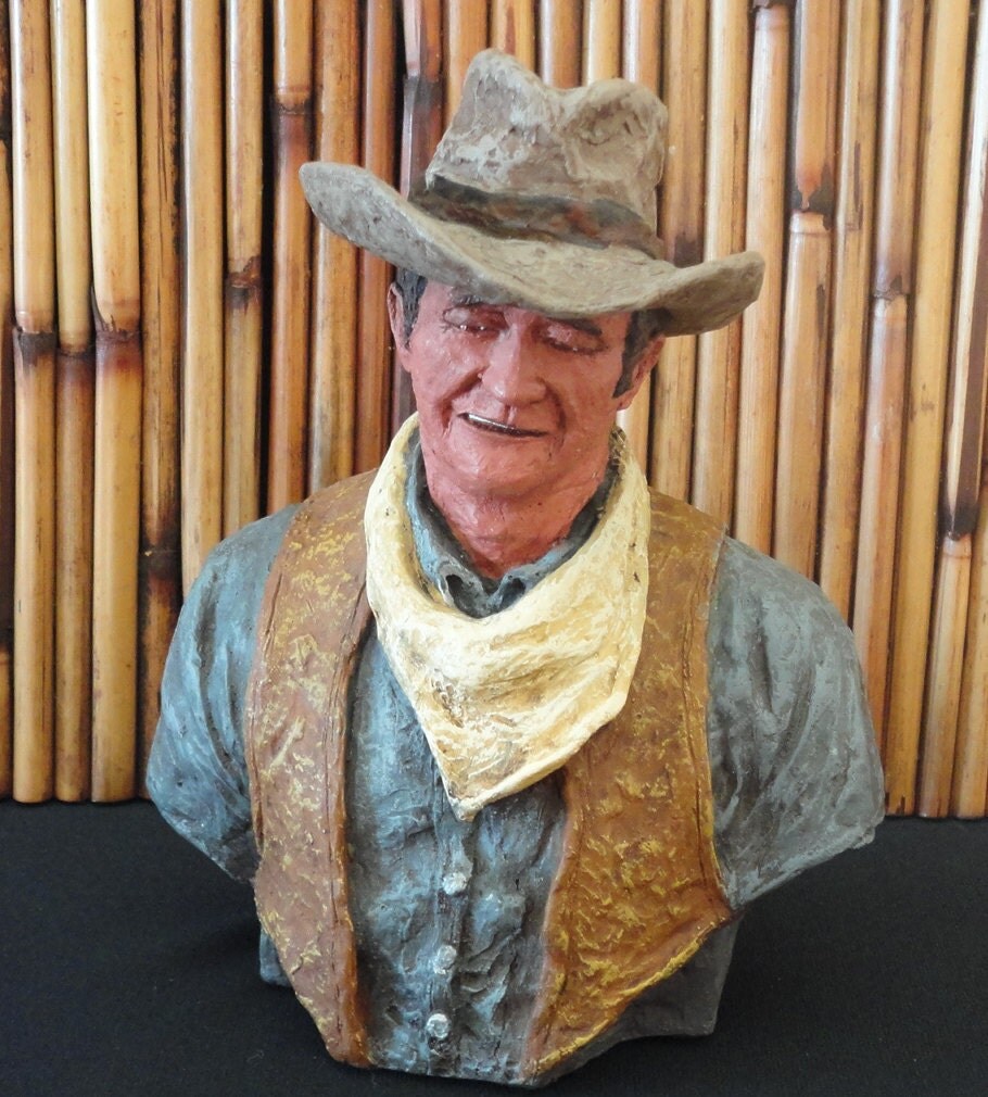 John Wayne Sculpture called Trail Boss by Daniel Monfort