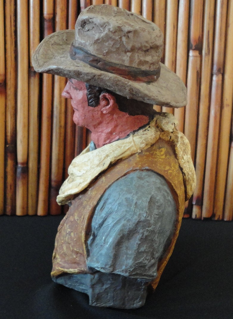 John Wayne Sculpture called Trail Boss by Daniel Monfort